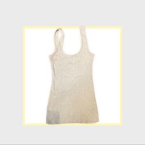 BeBe sparkly ribbed camisole